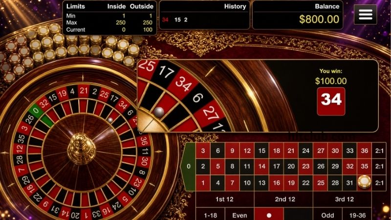 Cách chơi Roulette tại HitClub - Hướng dẫn từng bước