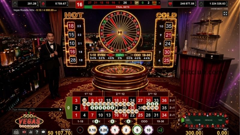 Roulette Live Tại HitClub