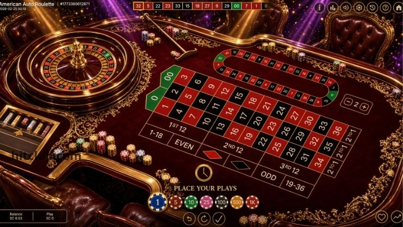 Bảng tỷ lệ trả thưởng Roulette tại HitClub - Cách tính tiền thắng